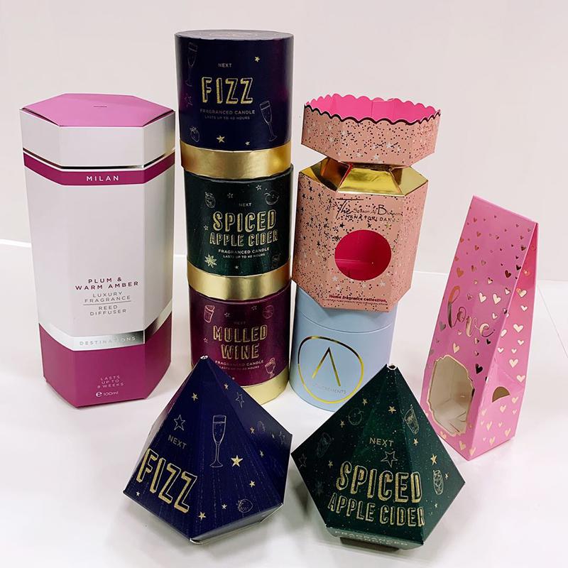 青州化妆品包装盒、异形包装盒、异形礼盒、异形纸盒定制印刷